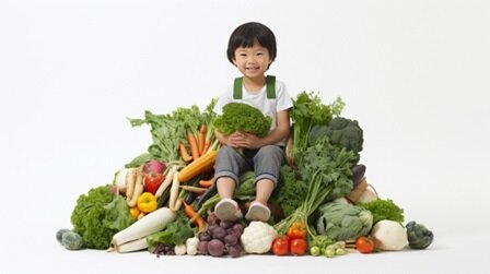 春野菜は栄養満点写真