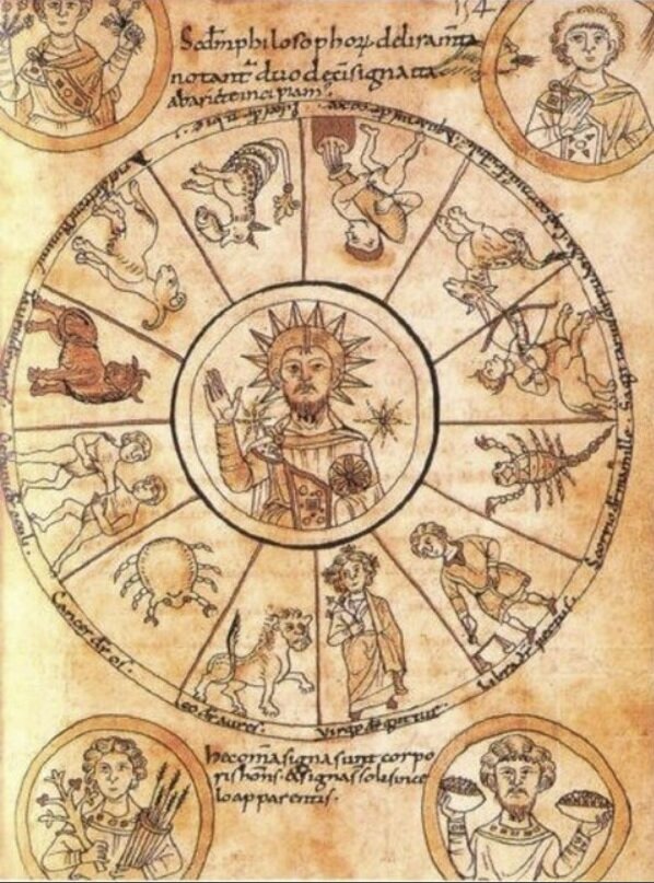 北イタリアで製作された彩色写本の挿絵より　　11世紀頃.jpg